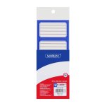 Marlin Blue Border School Labels With Lines 24'S Pack Of 12