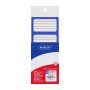 Marlin Blue Border School Labels With Lines 24'S Pack Of 12