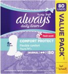Always Panty Liners Normal Scented Regularsize Pantyliner