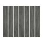 7 Piece - Wood Grain Peel-and-stick Pvc Floor Planks - Oak Grey