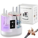 3-IN-1 Electric Makeup Brush Cleaner Dryer & Storage Drying Available Fast Cleaning & Automatic Cleaning Tool For All Size Brush