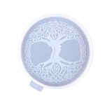 Silicone Mould Tree Of Life Cup Coaster 104X105MM
