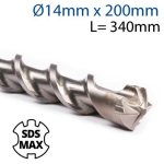 14X200X340MM Rebardrill Sds
