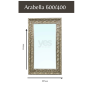 Medium Wall Mirror - Arabella 600/400
