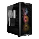 3200D Rs Argb Mid-tower PC Case 3X RS120 Argb Fans Incl - Black.