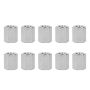 10 Pieces M10 Anti-corrosive Hex Coupling Nuts