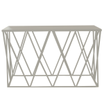 Tiffany Console - Light Grey Ferrograin