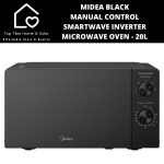 Defy Midea Black Manual Control Smartwave Inverter Microwave Oven - 20L