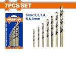 7 Piece Hss Twist Drill Bit Set WTD3K01