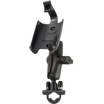 RAM Handlebar Rail Mount With Zinc Coated U-bolt Base For The Garmin Approach G5 Oregon 200 300 400 450 550 600 650 700 750