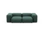 Two Module Sofa - Linen - Forest - 230CM X 115CM