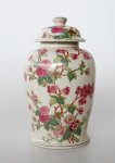 Pink & Mauve Blossoms Ginger Jar 42X22CM