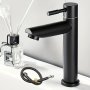 Stainless Steel Single Cold Water Faucet - 304 Stainless Steel Hot & Cold Mixer For Bathroom Sink Classic Style With Water-saving Feature