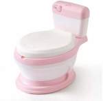 Smte Portable Baby Potty Pink With Keychain