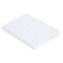 - Herringbone Stripe Table Cloth - White/charcoal