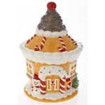 Gingerbread Ceramic Cookie Jar 18X27CM