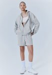 Sweatshirt Shorts - Light Grey Marl