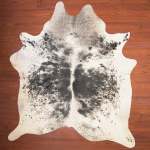Aa Grade Cow Hide 510 Black white XXL - Extra Extra Large Black white Panelled