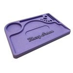 Blazy Susan Tray Hemp Plastic Purple