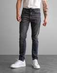 Iconic Carbon Charcoal Jeans - W42 L34 Black