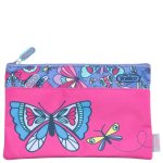 2 Zip Flutterby Pencil Case