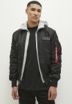 Alpha Industries MA-1 Dtec - Black & Grey