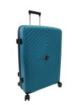 Voss 55CM Suitcase 4 Wheel Spinner -blue - Ys Travel Bags