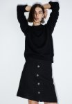 A-line Skirt - Black