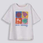 GIRLS Graphic Tee - 10 Optic White