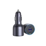 UGreen 75W Pd Car Charger 3-PORT Space Grey