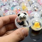 20PCS Novelty Relax Toy Set - Assorted Surprise Eggs Capsule Toys & Puppets - Perfect For Birthday Gifts Christmas & Halloween P