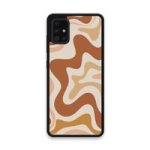 Custom Printed Tpu Cases - Samsung Galaxy A51 & 39 Brown Swirl& 39 By