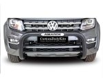 Vw Amarok 2010 – 2022 Nudge Bar Pdc Friendly 409 Ss PC Black Asb