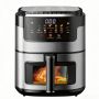 15L 2400W Visible Air Fryer 110-240V Digital Air Fryer Non-stick Basket