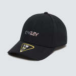 Oakley - 6 Panel Stretch Metallic Hat - Black american Flag - S m