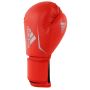 Adidas Speed 75 Boxing Glove Silver And Red 12OZ