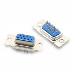 D-sub 9 Pin RS232 Female Connectors
