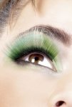 Light Green Glitter Eyelashes