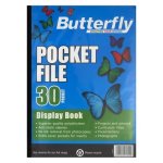 Butterfly Pocket File A4 30 Page