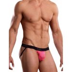 Neon Lace Jock - Pink