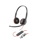 Polo Poly Blackwire 3220 Stereo Usb-c Headset 8X228AA