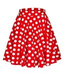 Urban CoCo Women's Basic Versatile Stretchy Flared Casual MINI Skater Skirt M LONG-3