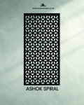Ashok Spiral Laser Cut Decorative Panel