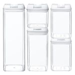 Food Containers Set Of 5 Airtight