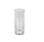 Florist Glass Cylindar Glass 30CM Clear Vase