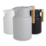 Hastings Collective Thermal Coffee Carafe 50 Oz - Large Stainless Steel Insulated Carafe - 1.5 Liter Double Walled Vacuum Thermo