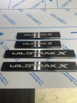 Next Gen Ranger Wildtrak X Black Anodised Scuff Plates For