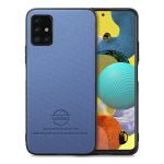 Fabric-textured Leather Phone Case Compatible With Samsung Galaxy A71