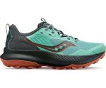 Saucony Women's Blaze Tr Trail - UK5.5 Sprig wood