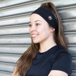Stretch Twist Headband - Noir